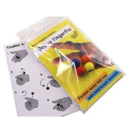 Zeige Details für Bravo Finger Poi Begleri - wooden double colorful Bild von Bravo Finger Poi Begleri - wooden double colorful