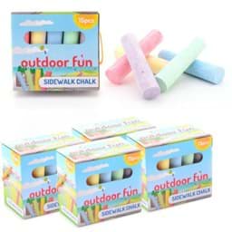 Zeige Details für 4er Set Straßenmalkreide (4 x 15 Kreidestäbe pro Packung) Bild von 4er Set Straßenmalkreide (4 x 15 Kreidestäbe pro Packung)