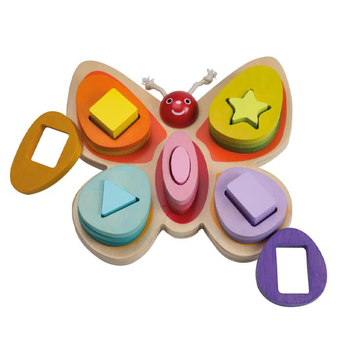 Bild von Steckspiel Schmetterling