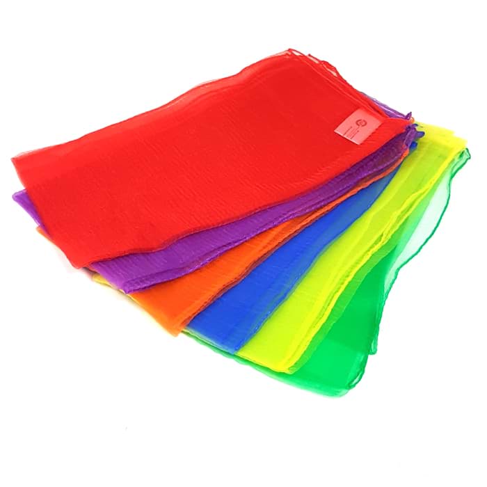 Bild von Jongliertuch 60cm 6er Set