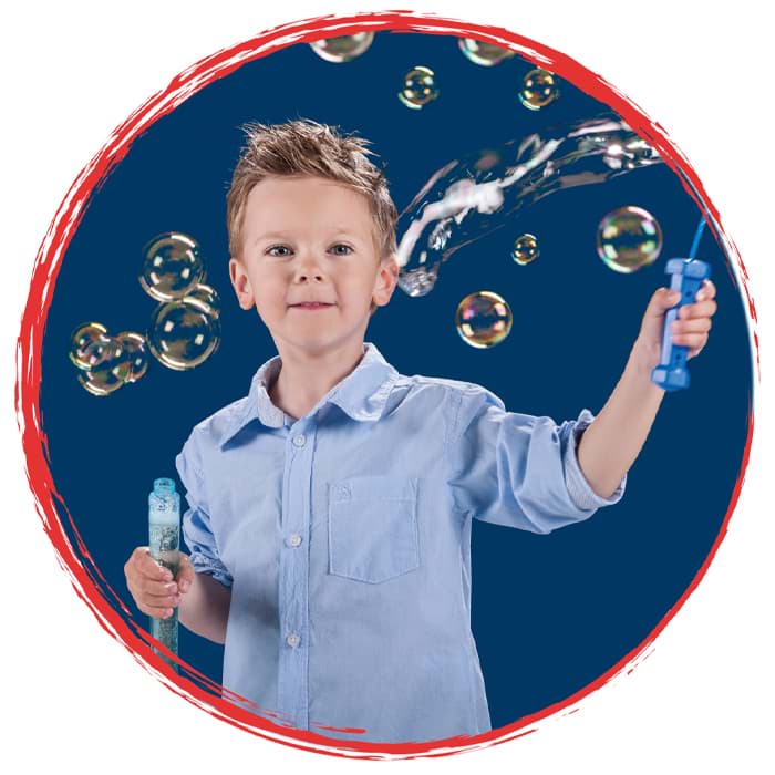 Bild von 4er Set Pustefix Bubble Schwert