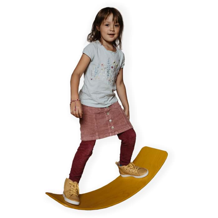 Bild von das.Brett - Balance Board farbig mit Kork