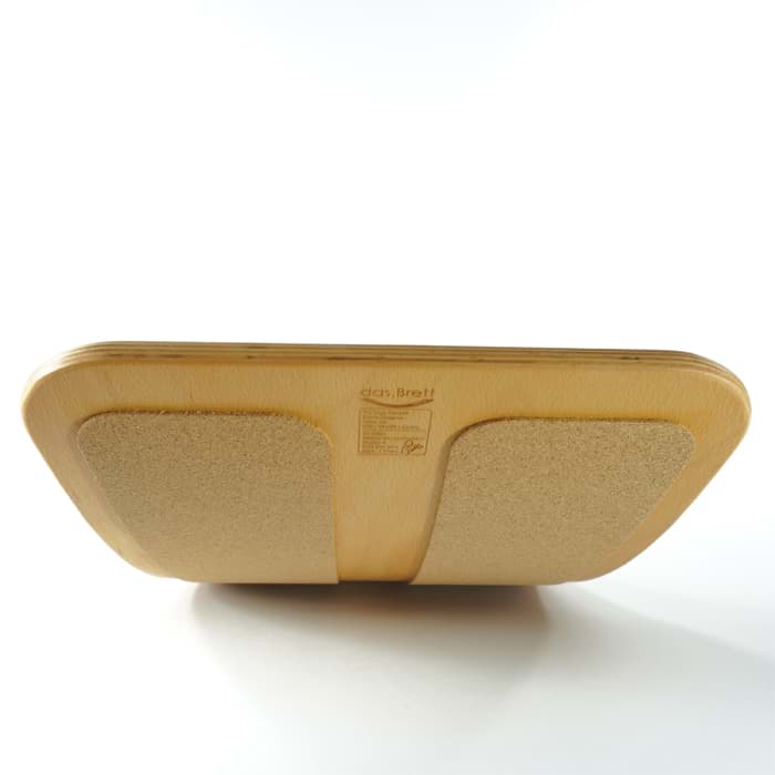 Bild von das.Brett - Balance Board natur geölt mit Kork