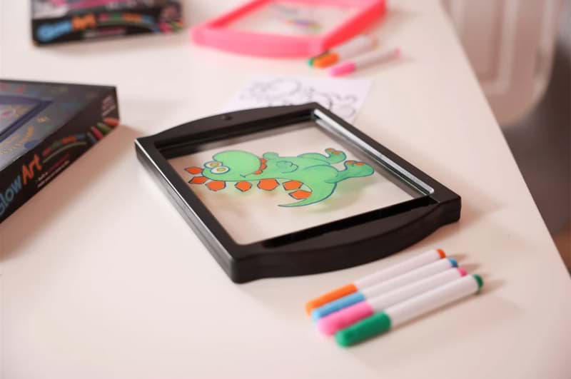 Bild von MARVIN'S MAGIC Glow Art - Zeichenbrett mit Neon-Effekt