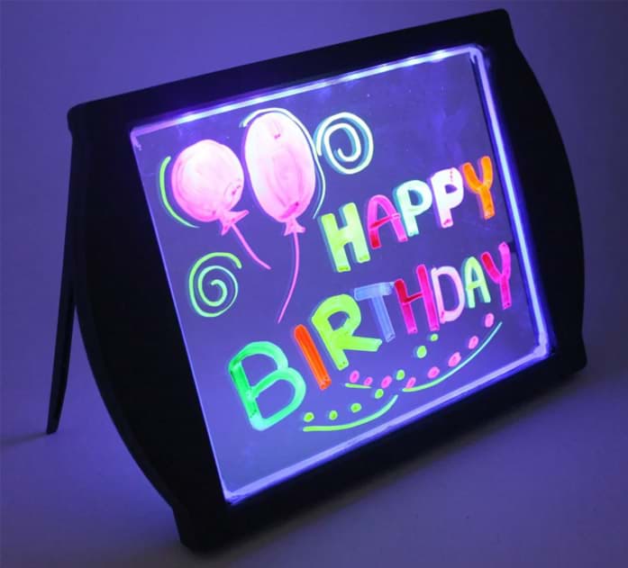 Bild von MARVIN'S MAGIC Glow Art - Zeichenbrett mit Neon-Effekt