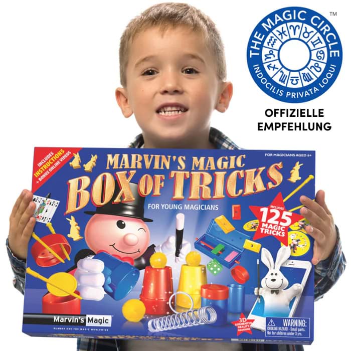 Bild von MARVIN'S MAGIC Trickkiste für junge Zauberer - 125 magische Tricks