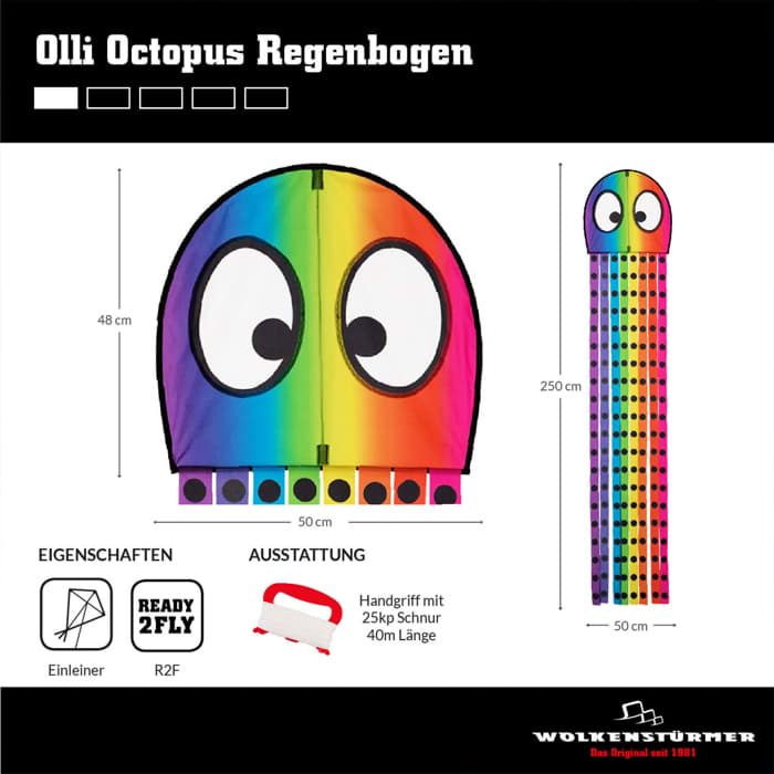 Bild von Olli Oktopus Regenbogen