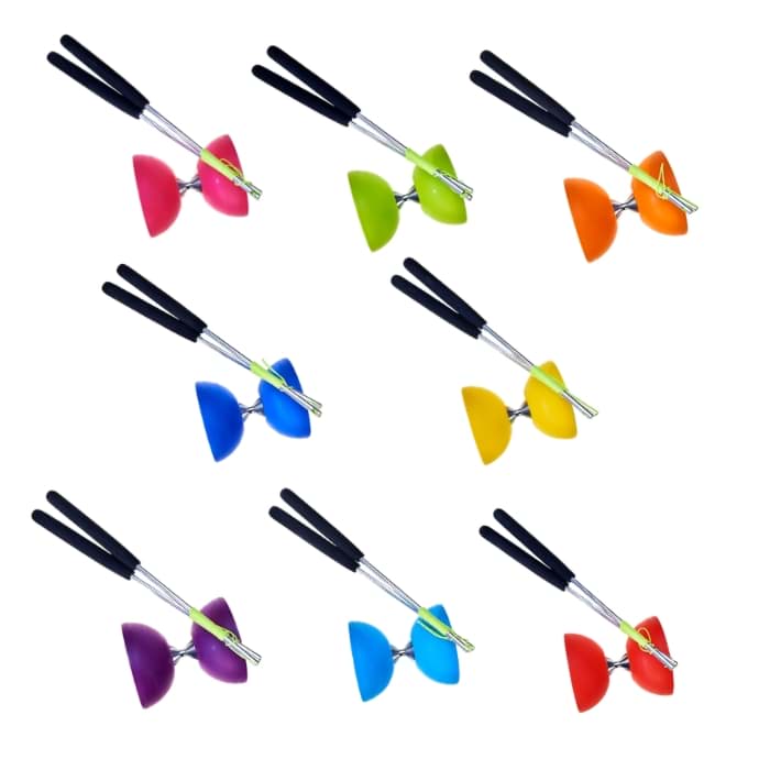 Bild von Diabolo Set Acrobat mit Alu-Handstäben